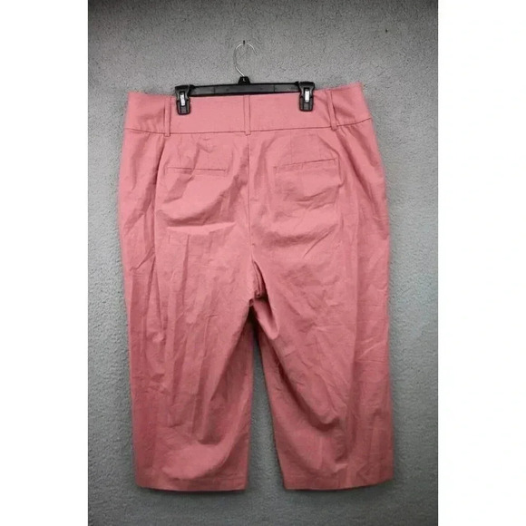 Lane Bryant Women's "The Laney" Linen High Rise Wide Leg Crop Pants-Size 16 - Picture 9 of 10